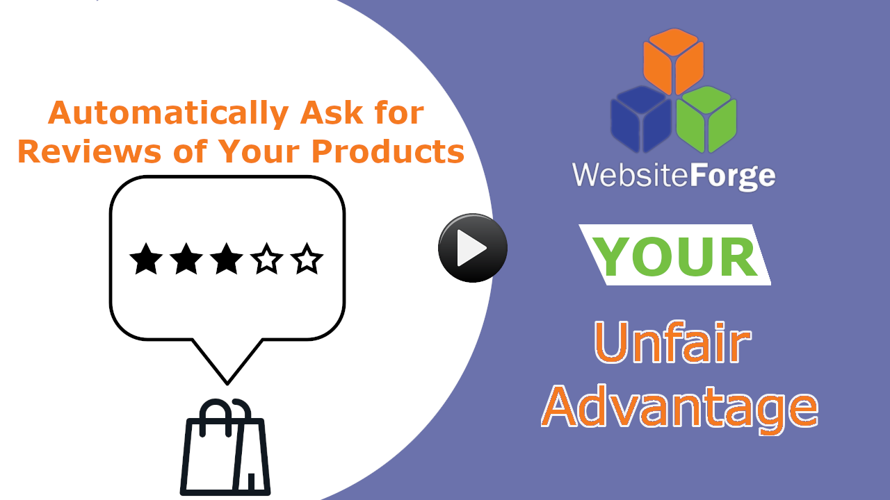 UA V11 Automated reviews with play button