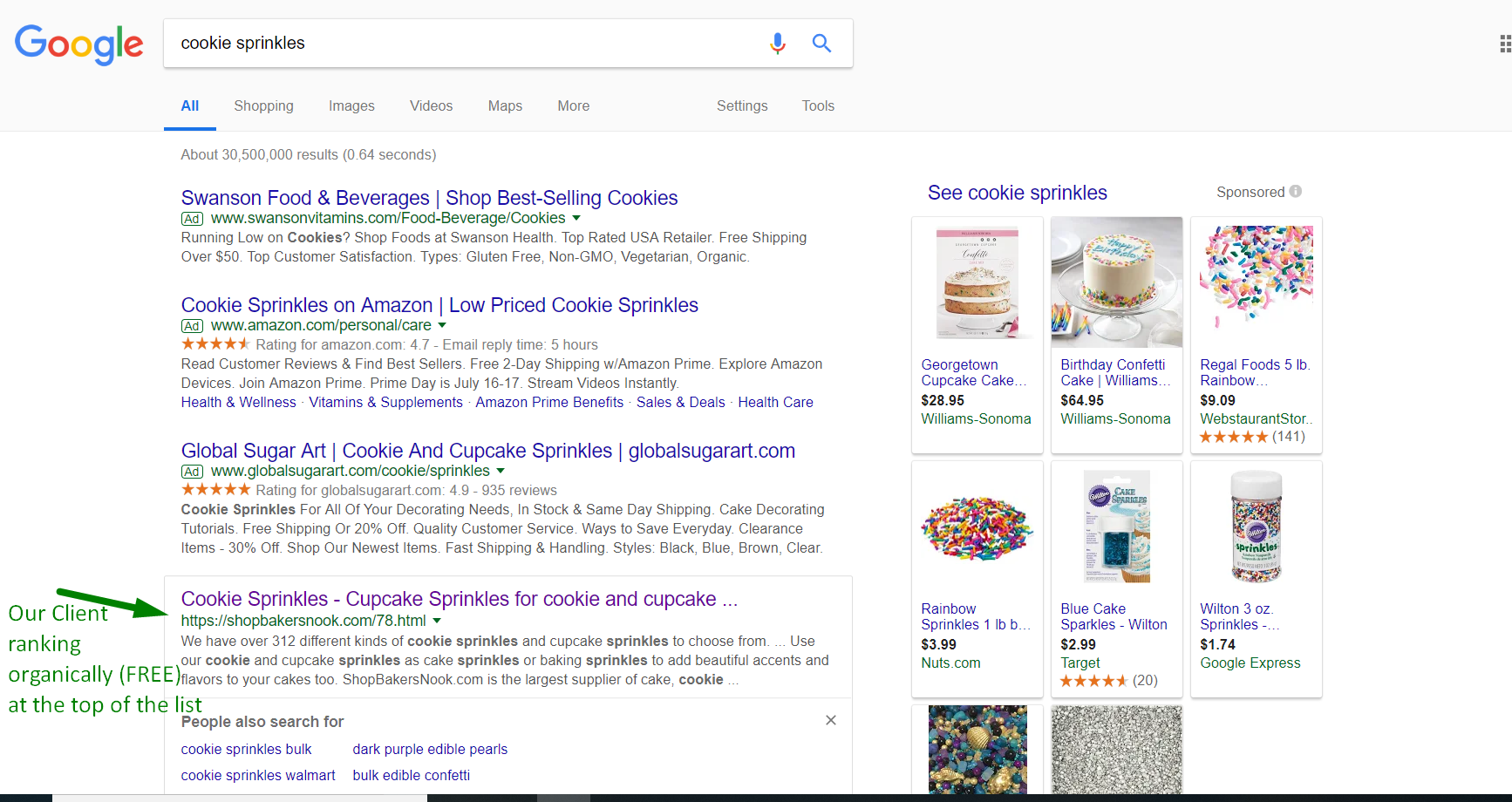 cookies sprinkles search result