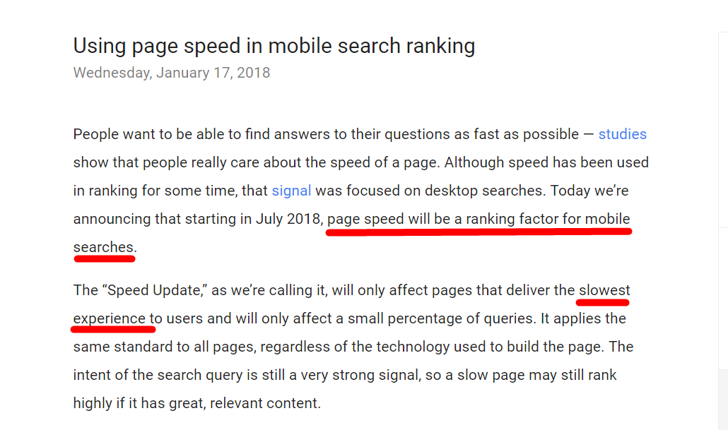 pagespeed as another ranking factor pagespeed as another ranking factor